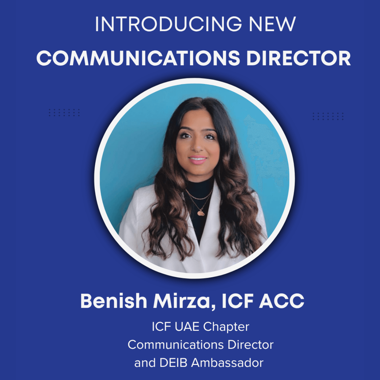 New Communications Director Announcement